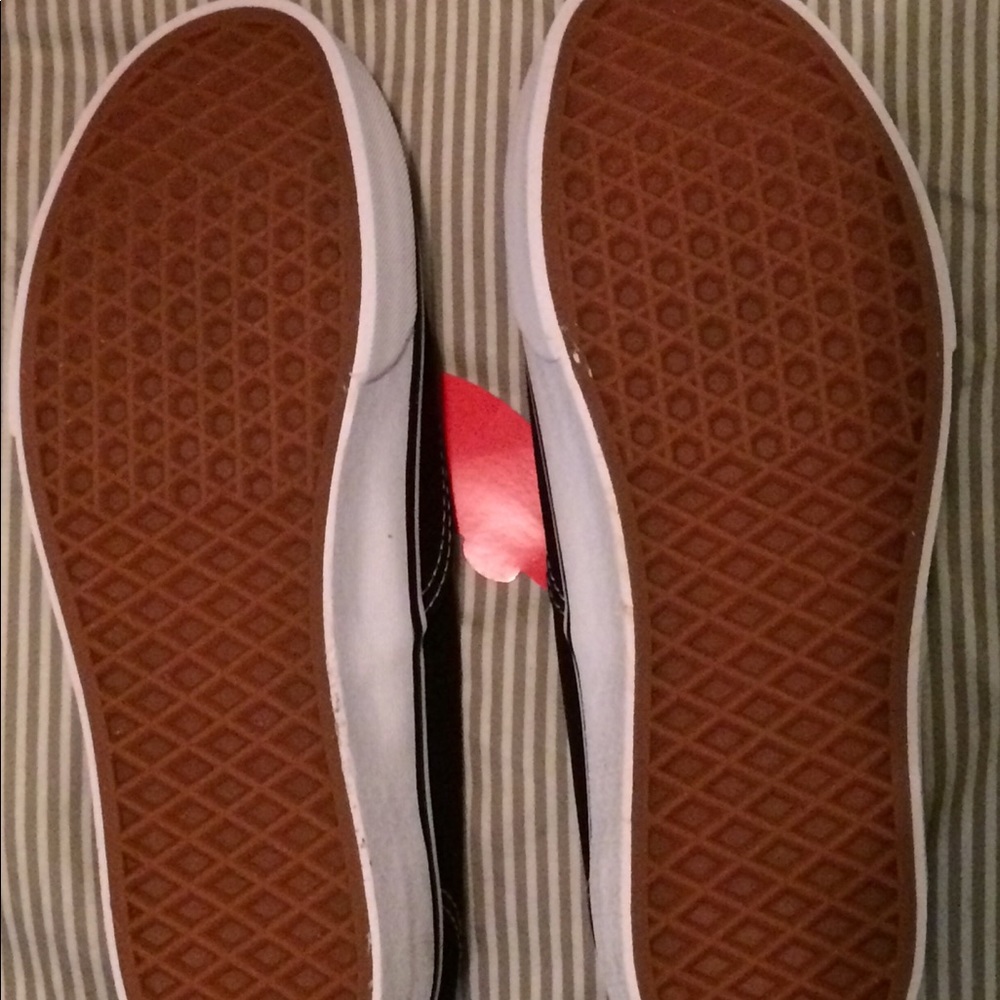 Vans Authentic — White on Black lace-ups - Picture 4 of 6